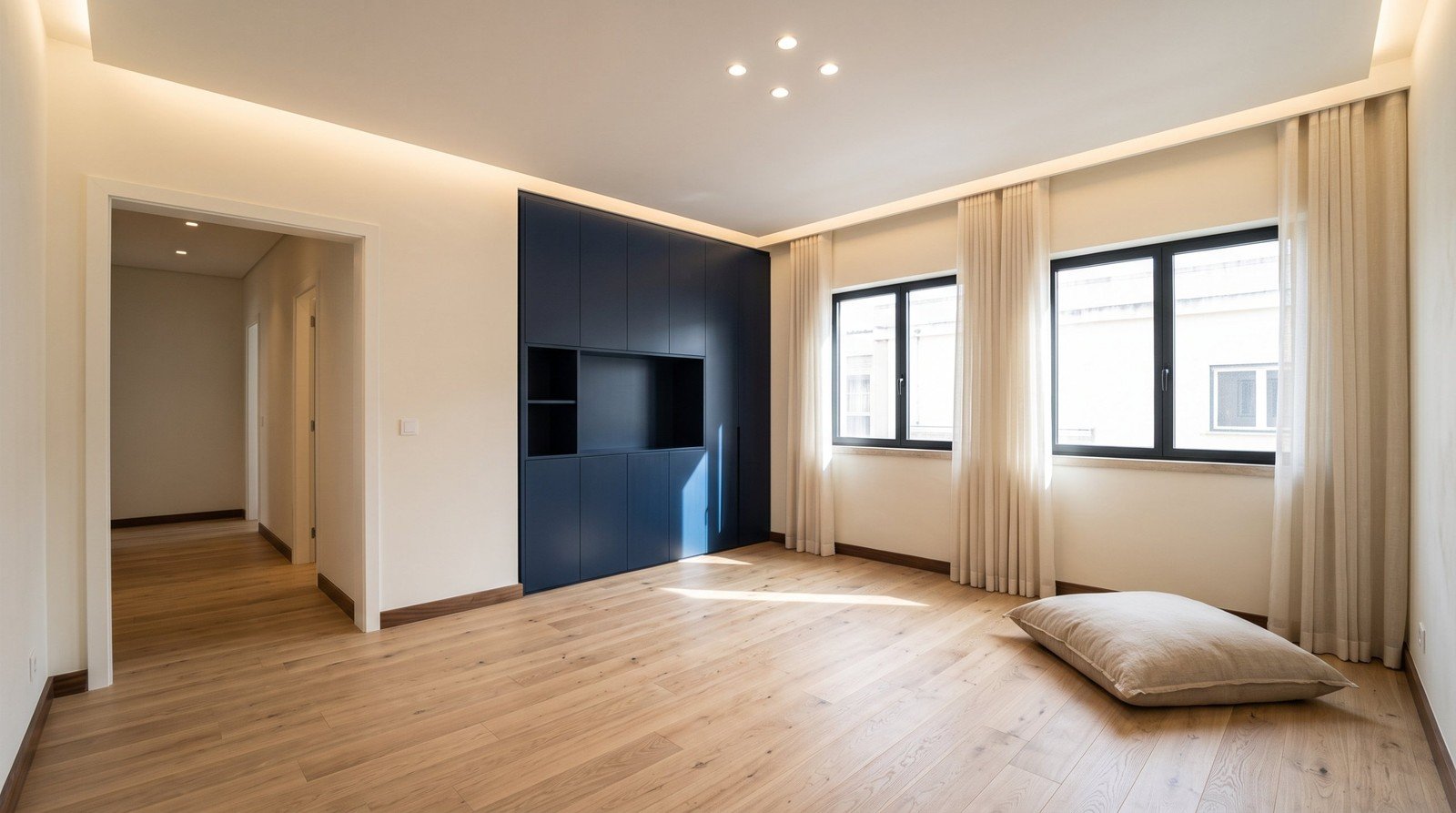 Sala remodelada — CasaRepair Lisboa